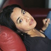 photo of Cristina Rivera-Garza; photo credit Yvonne Venegas
