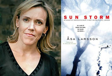 Before she took up crime writing, Åsa Larsson (Swedish) was a tax lawyer much like her fictional character Rebecka Martinsson. - F3-Larsson