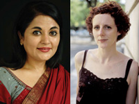 Photos of Kishwar Desai and Maggie O'Farrell